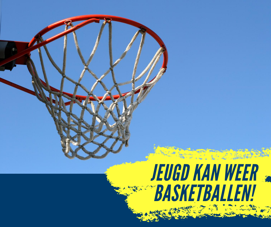 Jeugd kan weer basketballen!