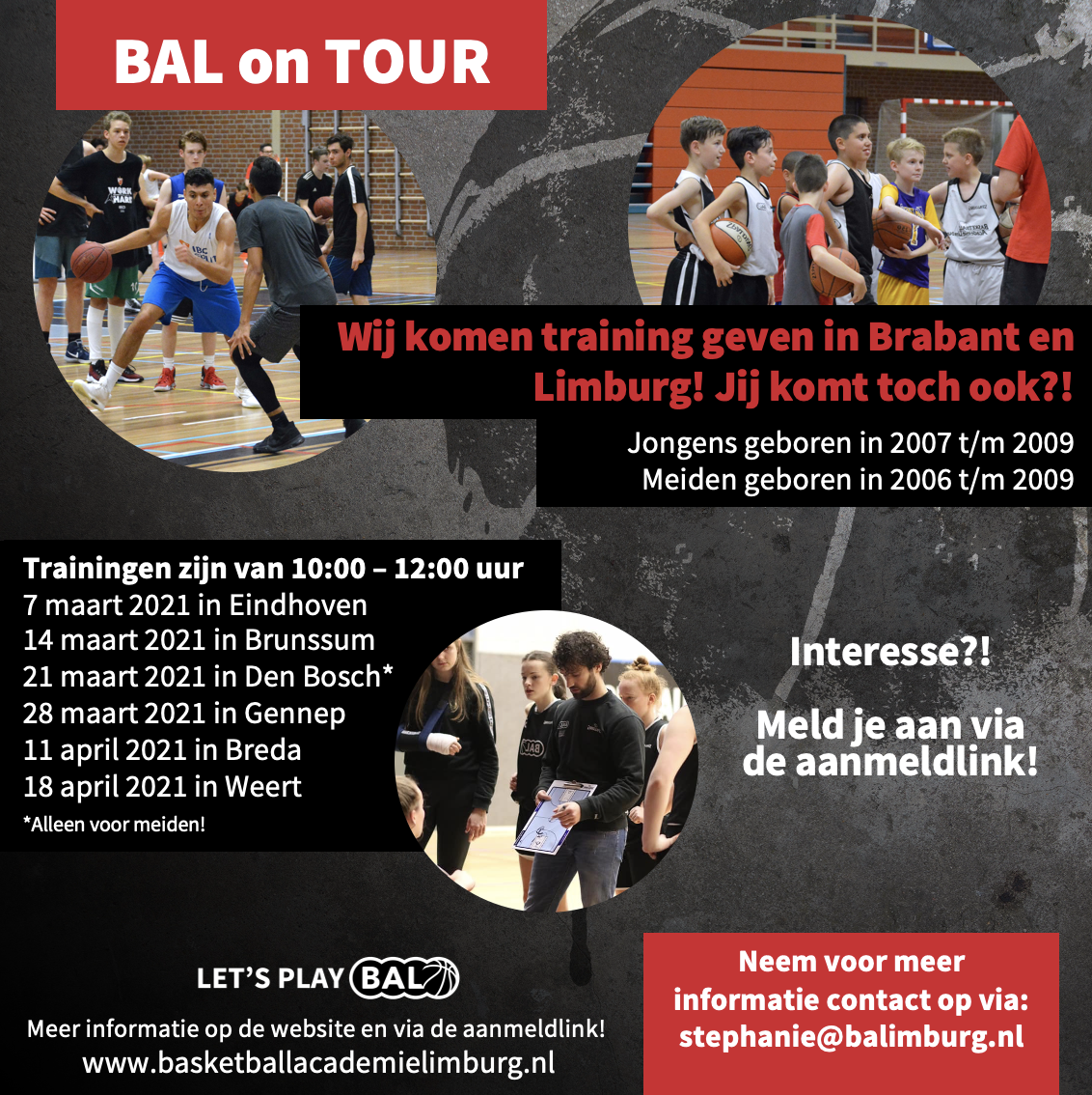 Talententraining 28 maart in Gennep